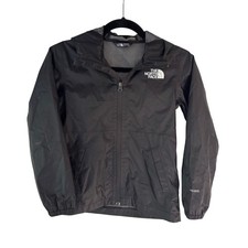 The North Face Youth Resolve Reflective Jacket Black Unisex Size S 7/8 DryVent