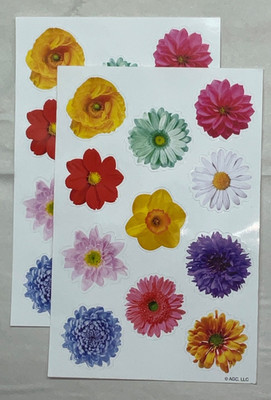 Flowers Floral Trees Plants New Stickers Sticker Packs You Choose, YOU PICK