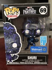 Letitia Wright Signed Shuri Funko Black Panther Art Series Walmart Exclusive Jsa