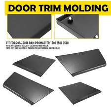 Lh Rh Door Side Body Molding Trim Kit 4pcs Gray Fits Ram 14-18 Promaster 3500 Us