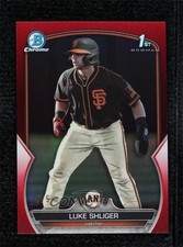 2023 Bowman Draft Chrome Red Refractor 5/5 Luke Shliger #BDC-47 0a8d