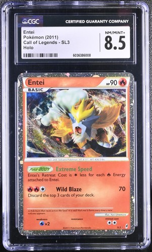 Entei graded CGC 8.5 for sale on eBay