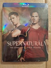 Supernatural: the Complete Sixth Season Blu-ray, 2010 New, Free Shipping