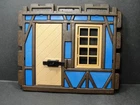 Vtg. Playmobil Castle Parts Wall Door/Window  Kings Medieval Knights 1977