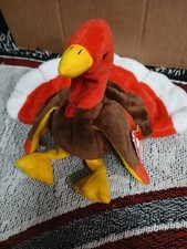 TY Beanie Baby – GOBBLES the Turkey (5.5 in)