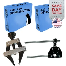 Roller Chain Tool Kit Breker Cutter + Puller Holder #25 - #60