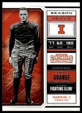 2018 Panini Contenders Draft Picks Red Grange #83