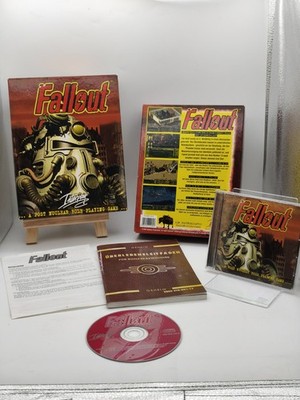 Fallout Big Box CIB OVP mit Handbuch PC-Spiel CD Rom Vollständig 