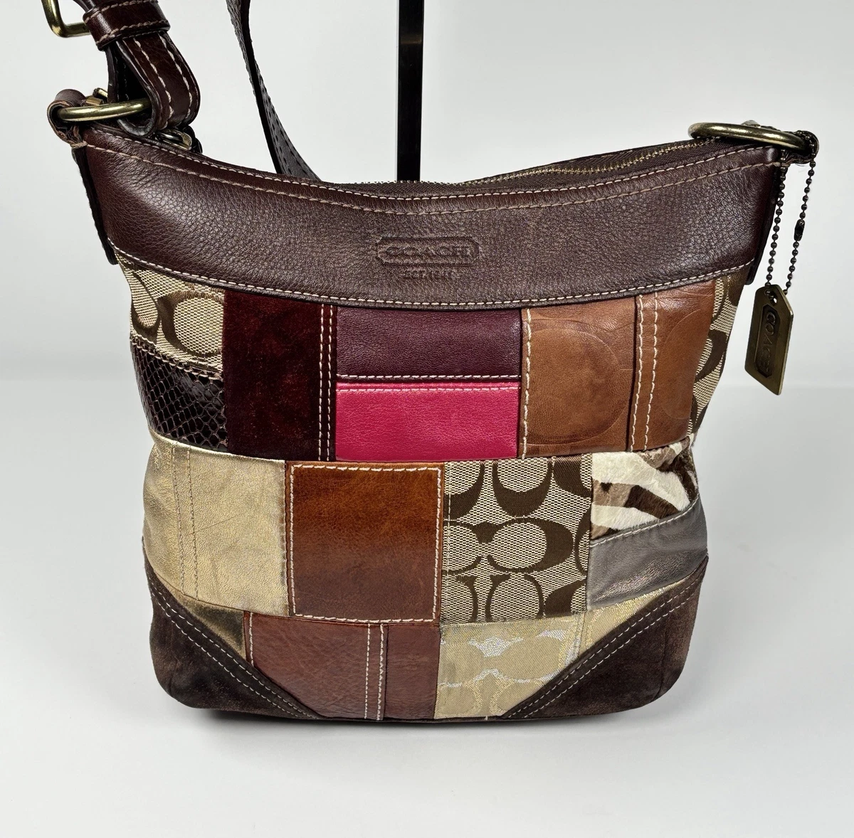Coach Patchwork Zip Patent Bags & Handbags for Women for sale | eBay