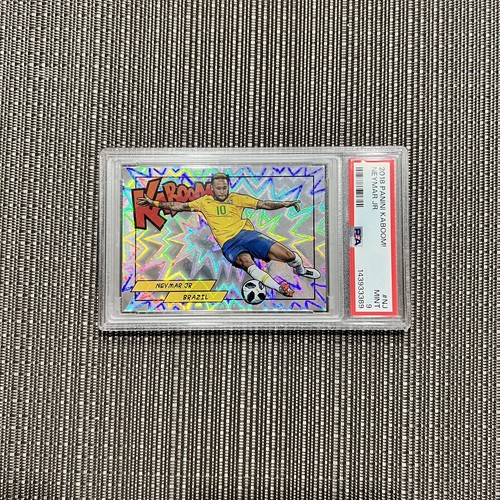 2018 Panini Rewards Neymar Jr Brazil KABOOM Case Hit - PSA 9 #NJ