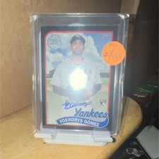 Topps Yoendrys Gómez Black Rookie Autograph #89BA2-YG 2024 Yankees /199 Card. rookie card picture