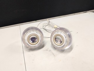 Apple Pro Speakers M6531 iMac G4 Power Mac G4 Cube Wired Clear Spherical Retro