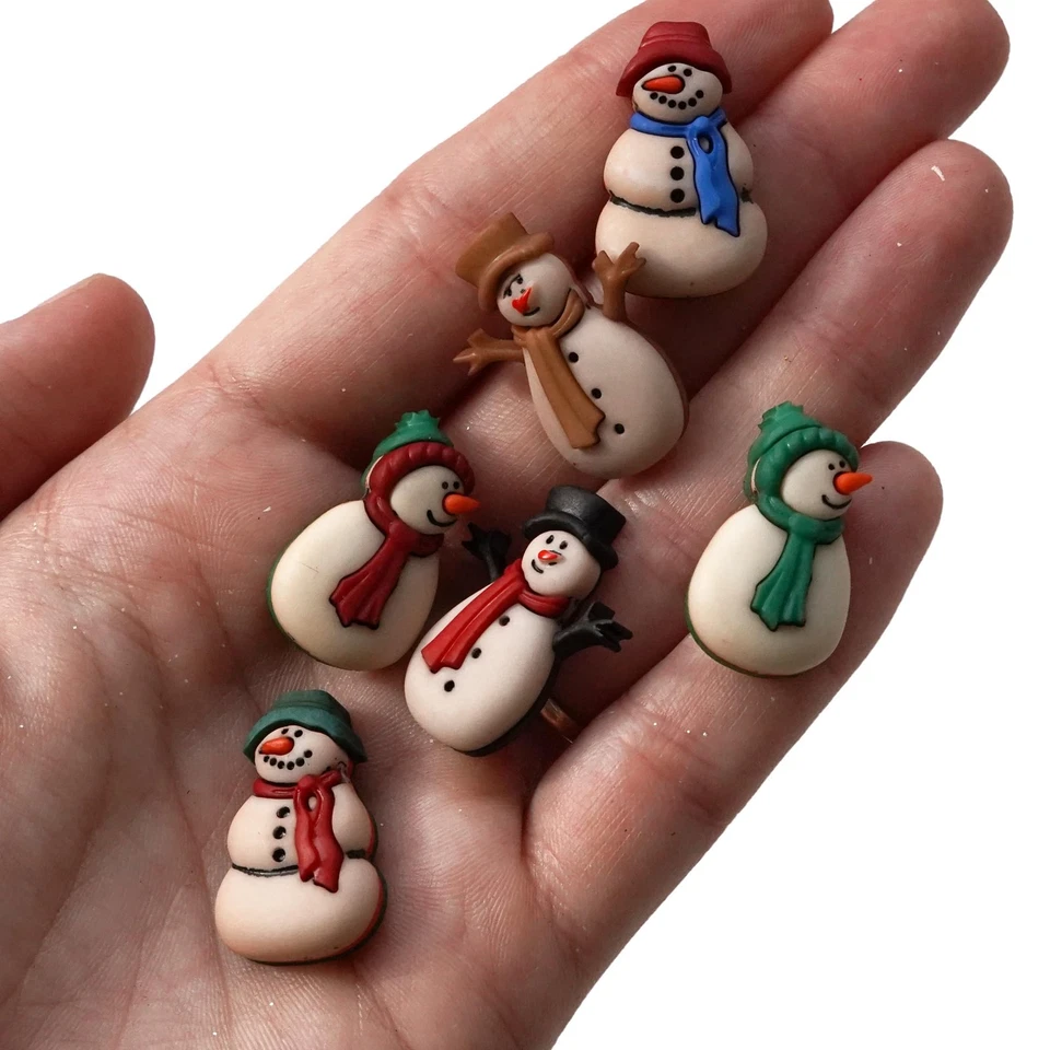 Buttons Galore & More Snowmen 50 Piece Assortments of Novelty Buttons for Sew... - Image 4 of 4