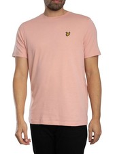 Image of Lyle & Scott Men's Logo Plain T-Shirt, Pink