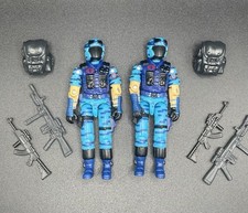 Gi Joe Black Major Cobra Vipers Viper Marine Urban Elite 3.75 costruttore esercito