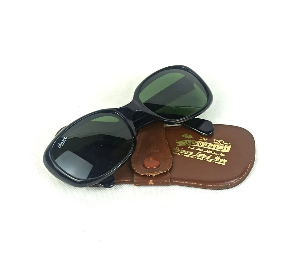 GAFAS DE SOL BIG GANGSTER 6262 PERSOL MEFLECTO RATTI AÑOS 60 ART DECO DE ITALIA Foto 2 de 4