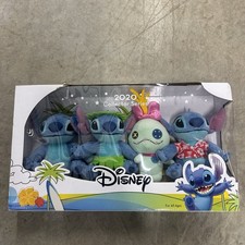 New/Sealed Disney Lilo Stitch Plush Collector Set-4 Pieces