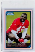 2006 BOWMAN CHROME REFRACTOR #5 - BERNARD POLLARD RC #ED 265/500