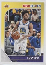 2019-20 Panini NBA Hoops Yellow Quinn Cook #267 yf1