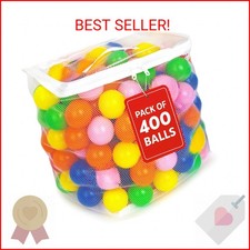 Play Balls for Ball Pit, Plastic Crush Proof, Phthalate  BPA Free, Assorted Col