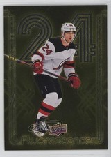 2024-25 Upper Deck Series 2 Fluorescence Gold 129/150 Seamus Casey #F-39 sq1