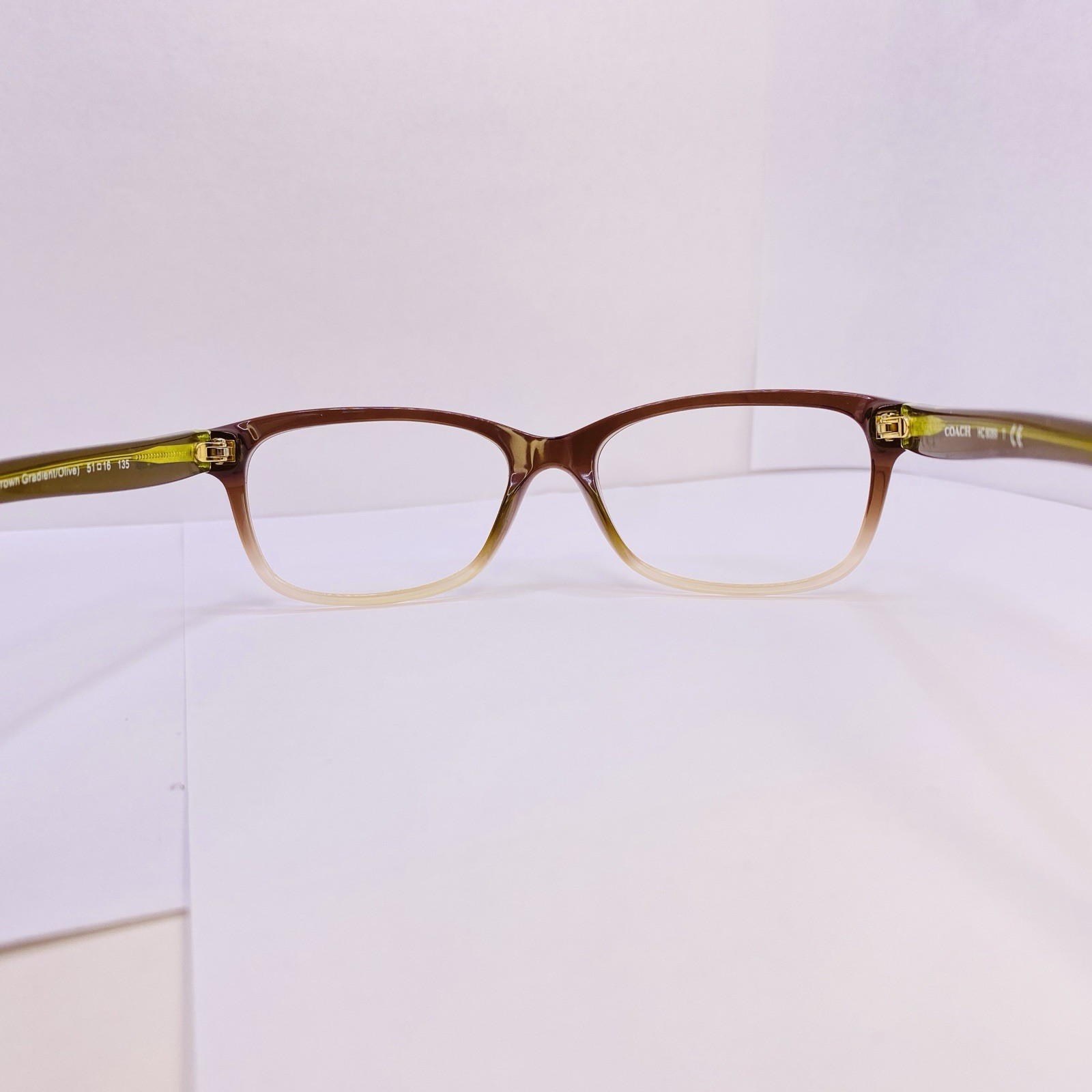 Coach Eyeglasses Sunglasses Authentic HC 6089 5400 Olive Brown Gradient 51 [] 16 thumbnail 8
