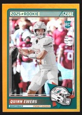 2025 Panini Score RC Orange Quinn Ewers First Down /10 Orange Color Match #75 🐬