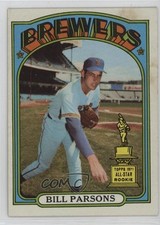 1972 Topps Bill Parsons #281 0z0n
