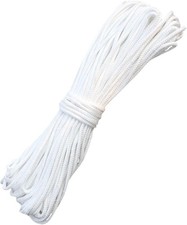 Picture Cord Frame Hanging Low Stretch Polyester White Braided String Strong 1.6