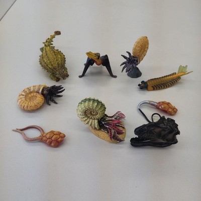 Kaiyodo Choco Egg Ancient Creatures Figure Collection Set of 9 Dinotales