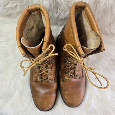 Vintage Wolverine Combat Boots Men display picture 2