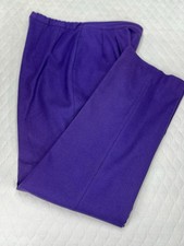 Vtg Pendleton Wmns 100% Virgin Wool Pants Purple 30*29 Made In USA