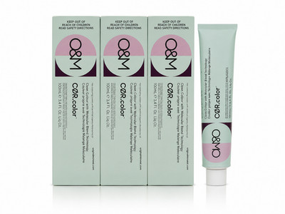 O&M Cor.Color Haarfarbe Permanente Profi Coloration 100ml Salonqualität