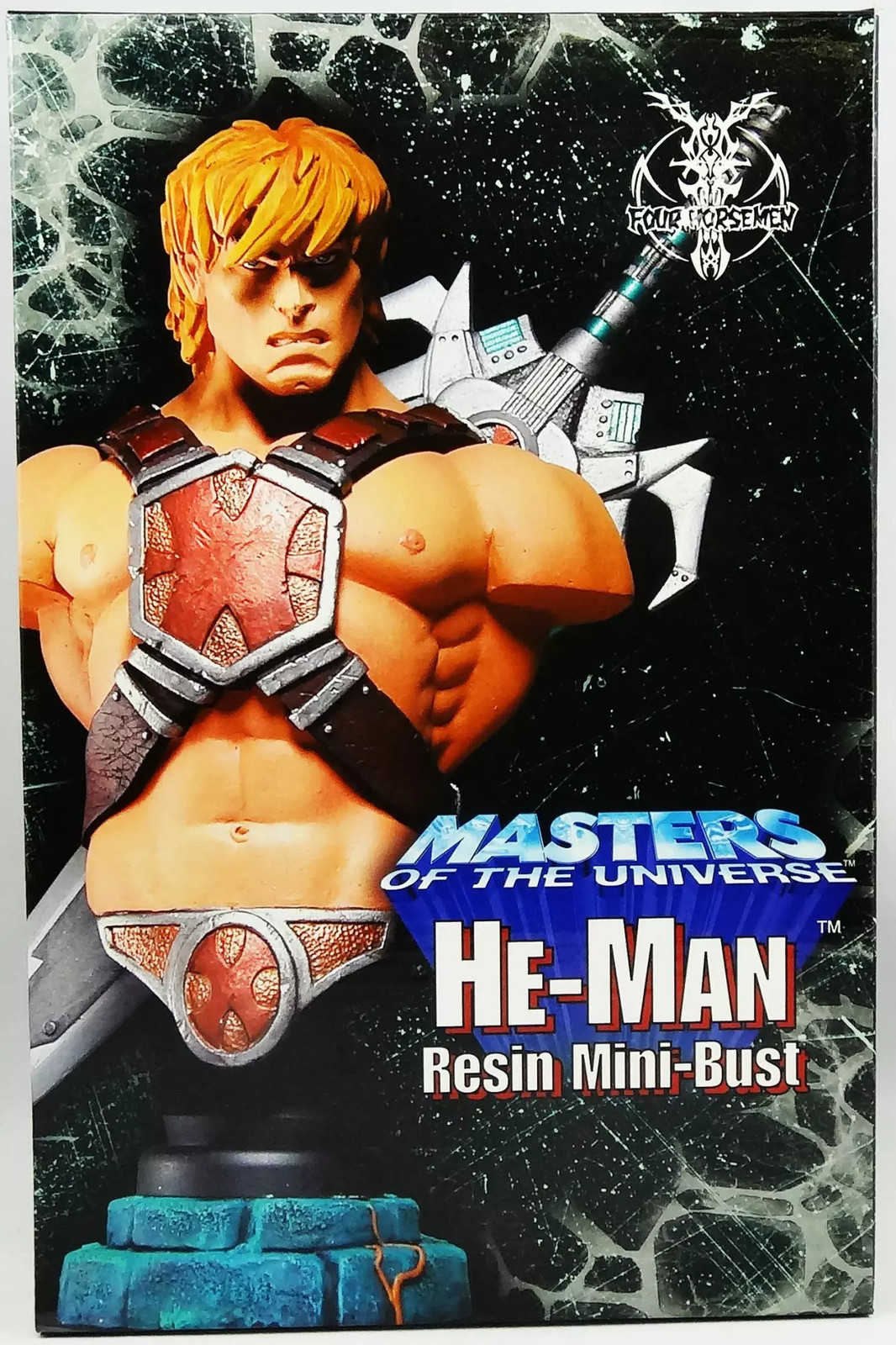 Mini-Buste He-Man Masters of the Universe 200X NECA en résine de 16 cm pour collectionneur