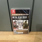 Metal Gear Solid: Master Collection Vo1. 1 Day One Edition Nintendo Switch New