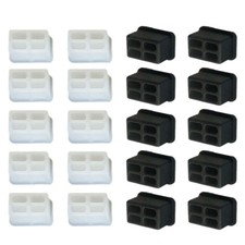 10Pcs SFP Protective Cover SFP Fiber Module Covers Dust Caps Cage Dust Plug