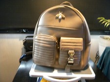 Taupe Queen Bee Large Backpack Purse NWT