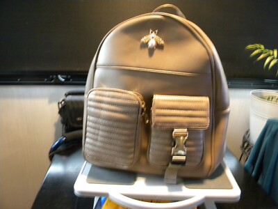 Taupe Queen Bee Large Backpack Purse NWT