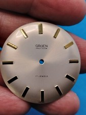 Gruen Precision Pocket Watch 17 Jewel Dial 38mm 505-5012 New Old Stock NOS