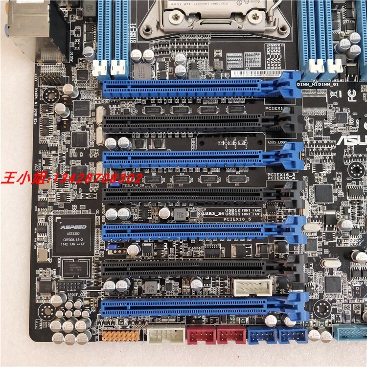 For ASUS Z9PE-D8 WS Mainboard Dual-Channel Workstation