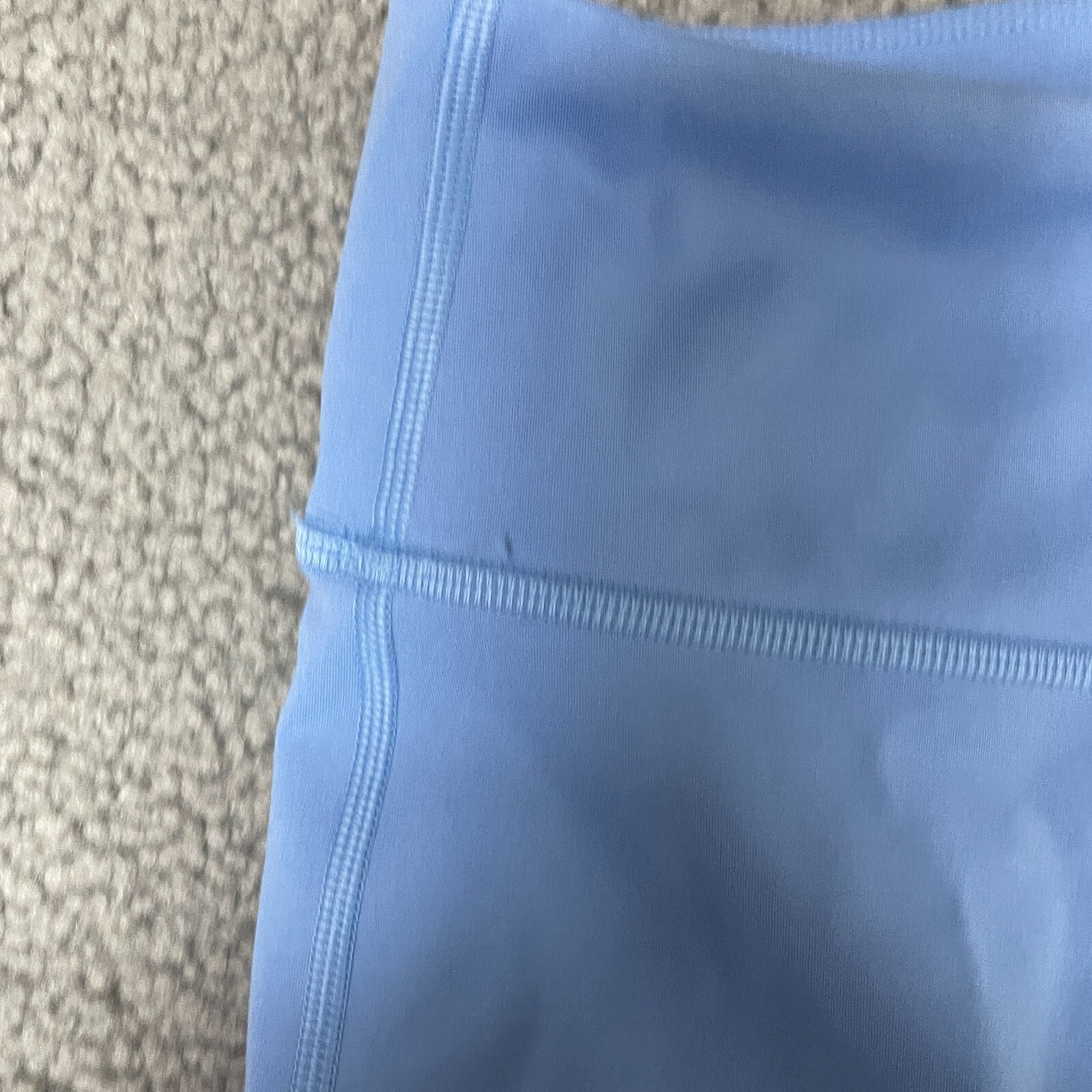 Fabletics High Waisted Size Small Light Blue ankl… - image 3
