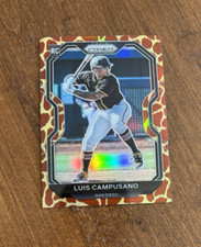 Luis Campusano 2021 Panini Prizm Giraffe Parallel Rookie #8 San Diego Padres RC