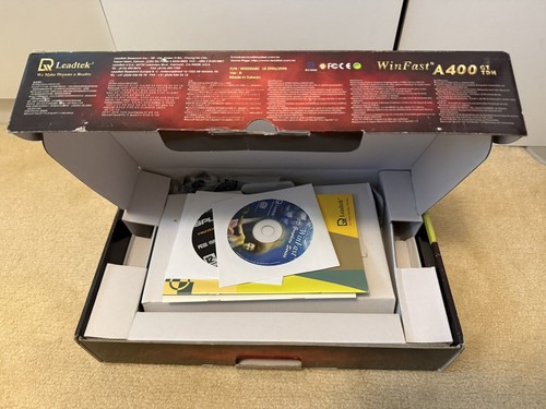 Leadtek WinFast A400 GT GeForce 6800 GT 256MB AGP rare With Better Cooler New