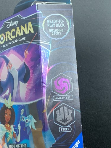 Lorcana Rise of the Floodborn Starter Deck Disney Sealed Merlin Tiana - Picture 3 of 3