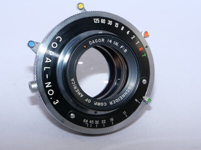 Schneider Kern Switzerland Gold Dot Dagor 14