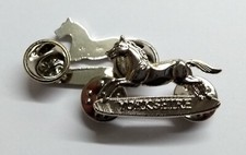 Yorkshire Reg Collar Dogs Badged Army Style Metal Badges Snap Pins