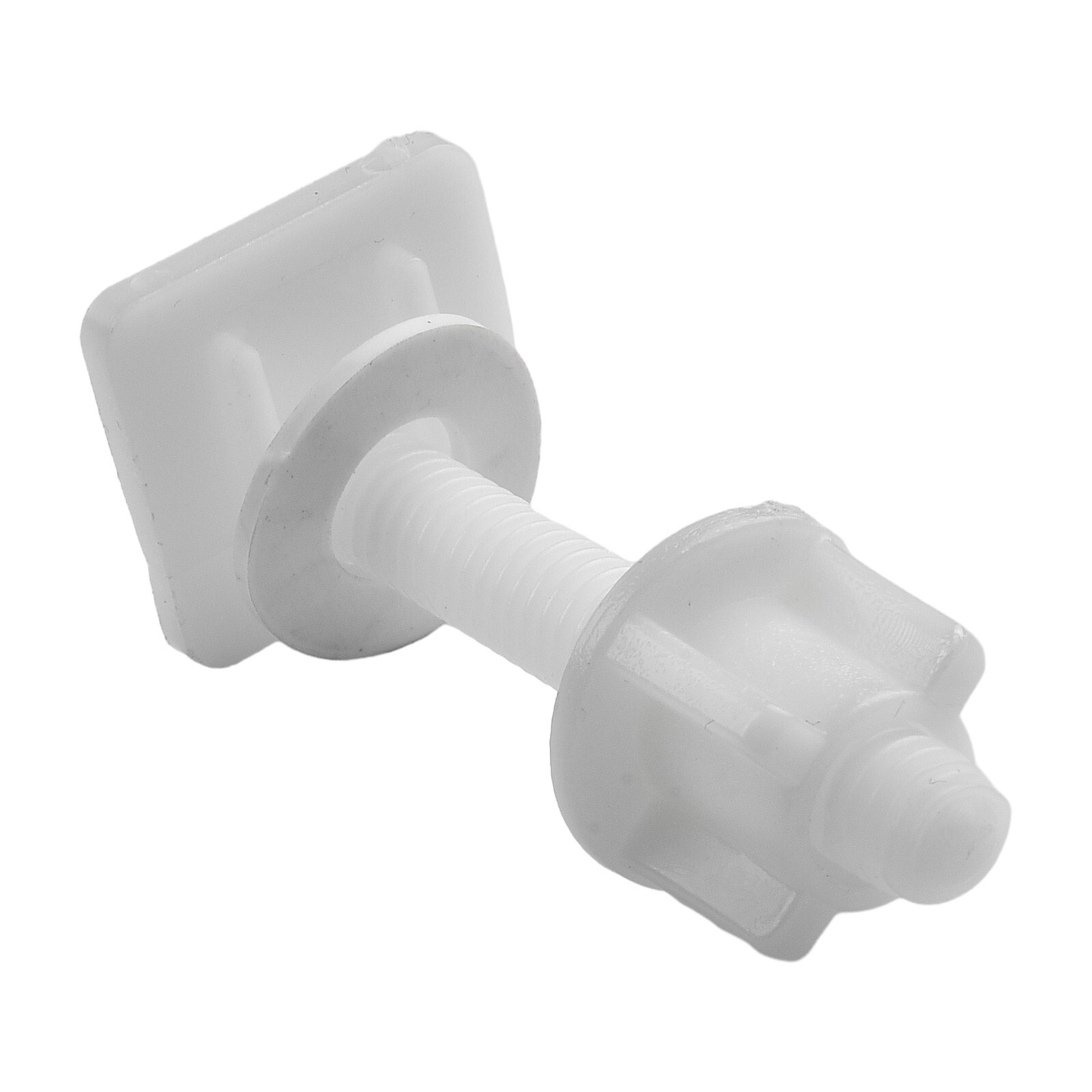 Heavy Duty Plastic Toilet Seat Hinge Repair Bolts Fitting Screws