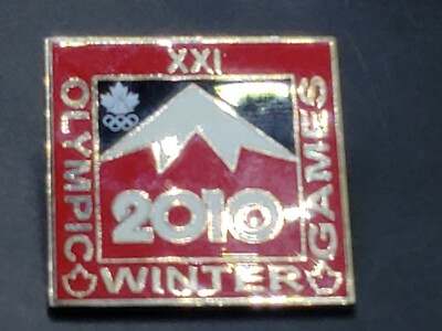 2010 Vancouver Winter Olympic Games Pin VANOC XXI Official Logo Collectible
