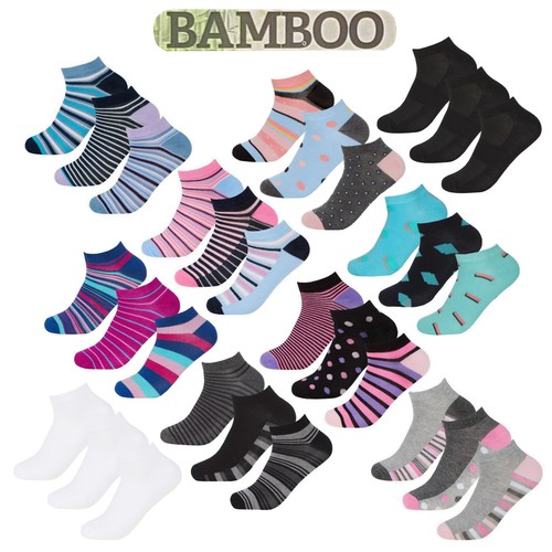 womens patterned trainer socks