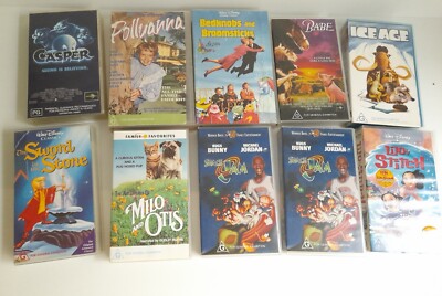 VHS VIDEOS 10 X CHILDRENS COLLECTION VHS TAPES | eBay